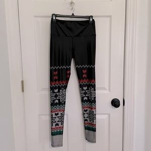 Black winter printer Goldsheep leggings size M